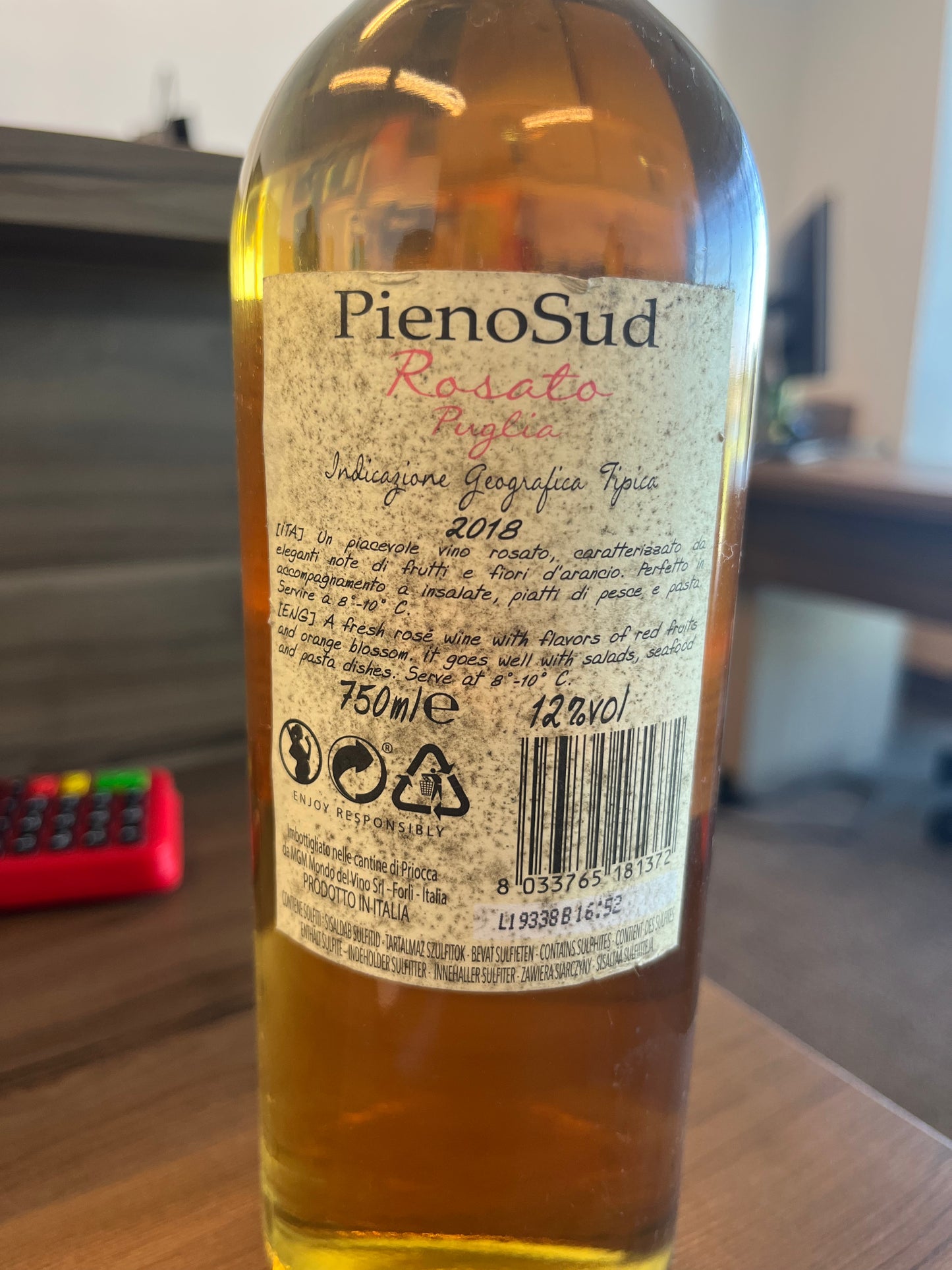 Pieno Sud Rosato 2018
